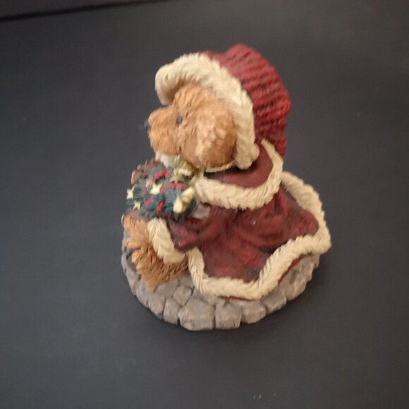 Boyds Bear "hurt not the Earth or the Trees" The Santa Bear 1993 Figurine - Picture 2 of 4